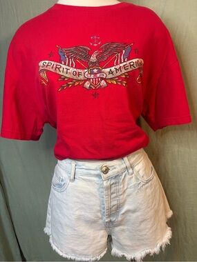 Spirit of America Red Graphic Tee